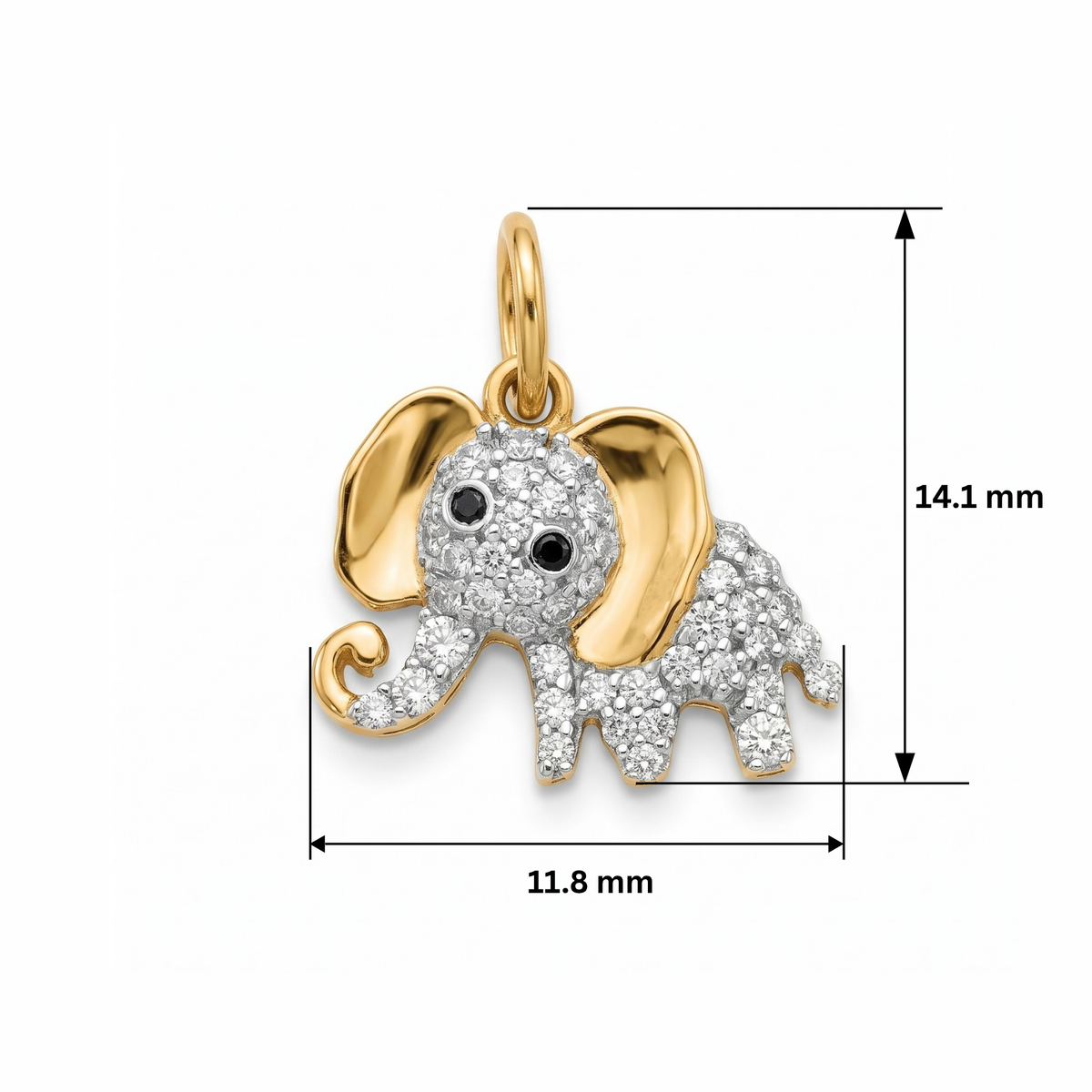Veyra Tusker Lab Grown Diamond Pendant