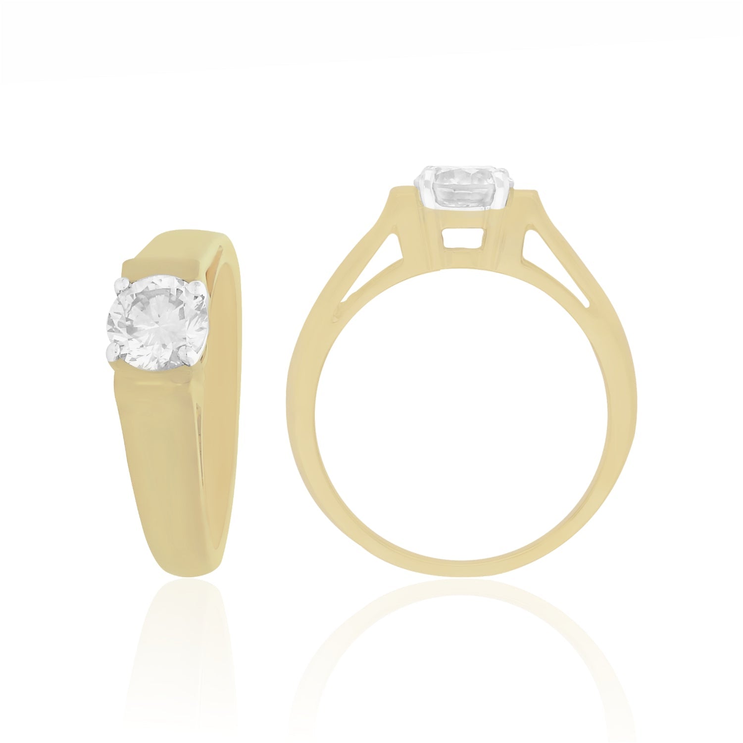 Timeless Solitaire Lab Grown Diamond Ring