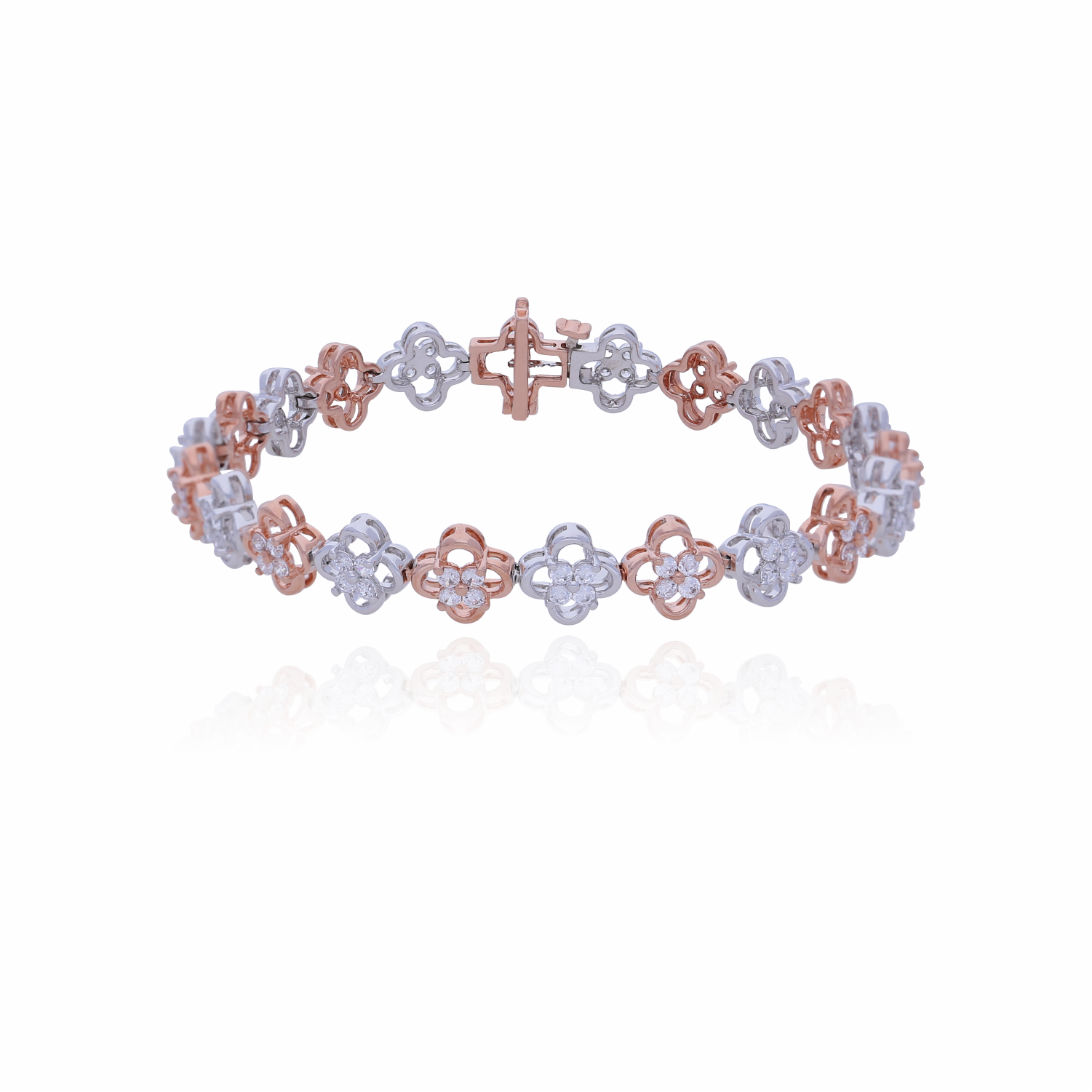 Lucky Bloom Lab Grown Diamond Bracelet