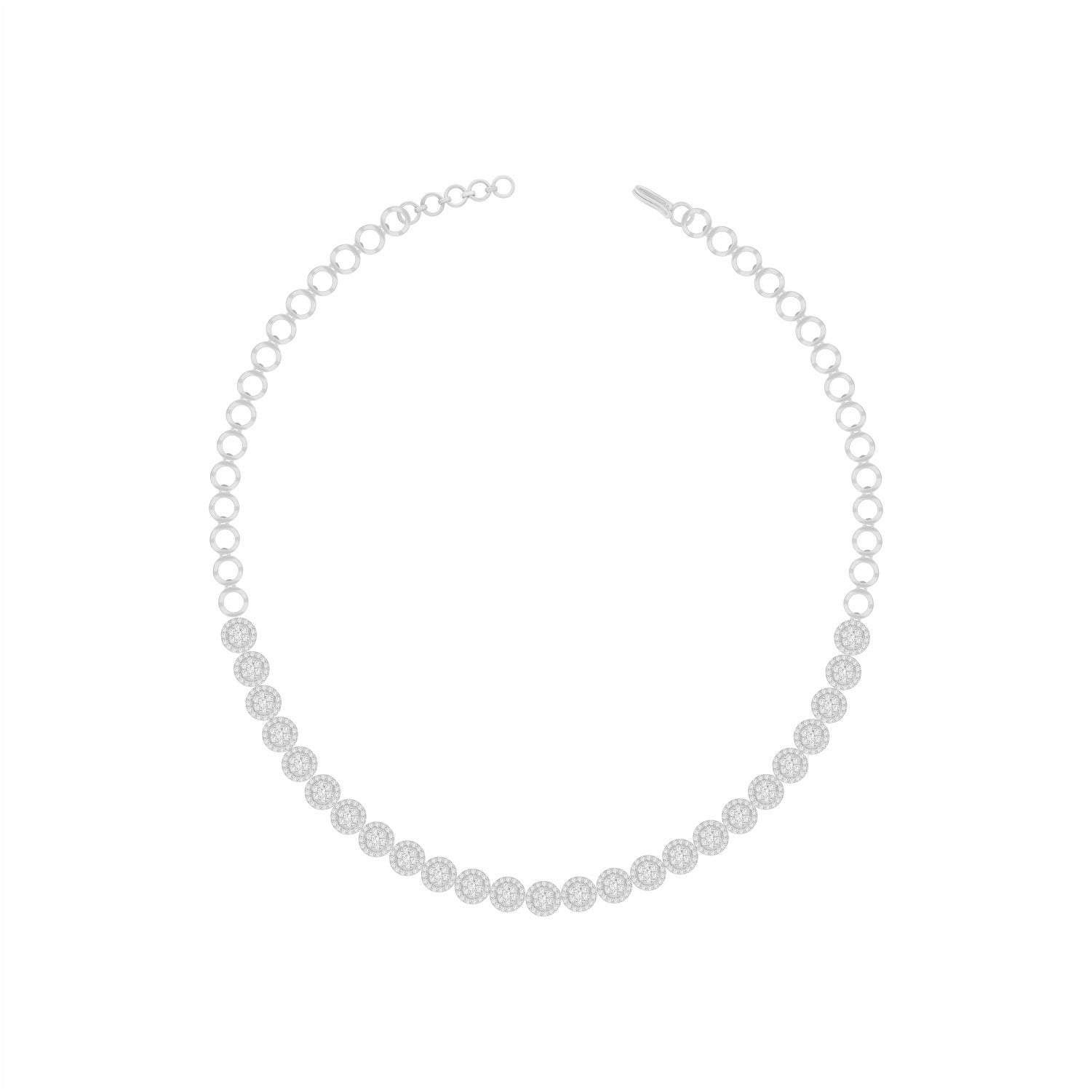 Eternity Circle Lab Grown Diamond Necklace