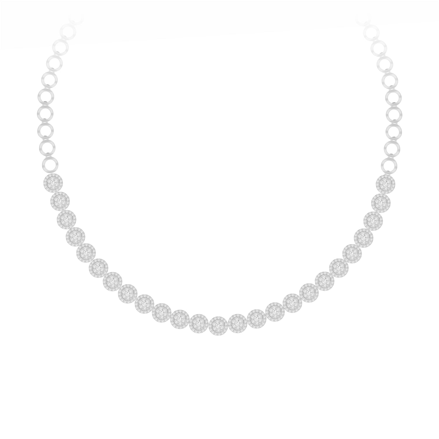 Eternity Circle Lab Grown Diamond Necklace