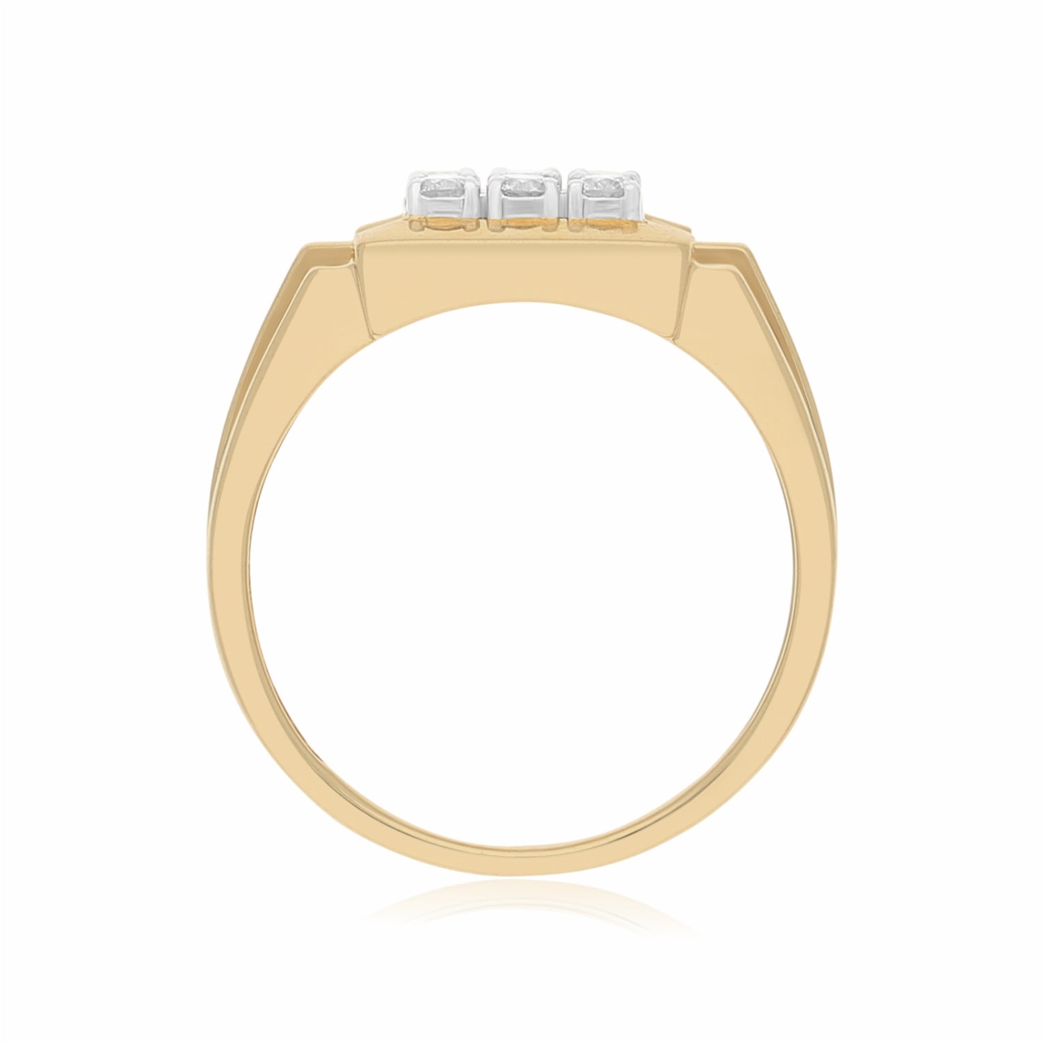 Grand Grid Lab Grown Diamond Ring