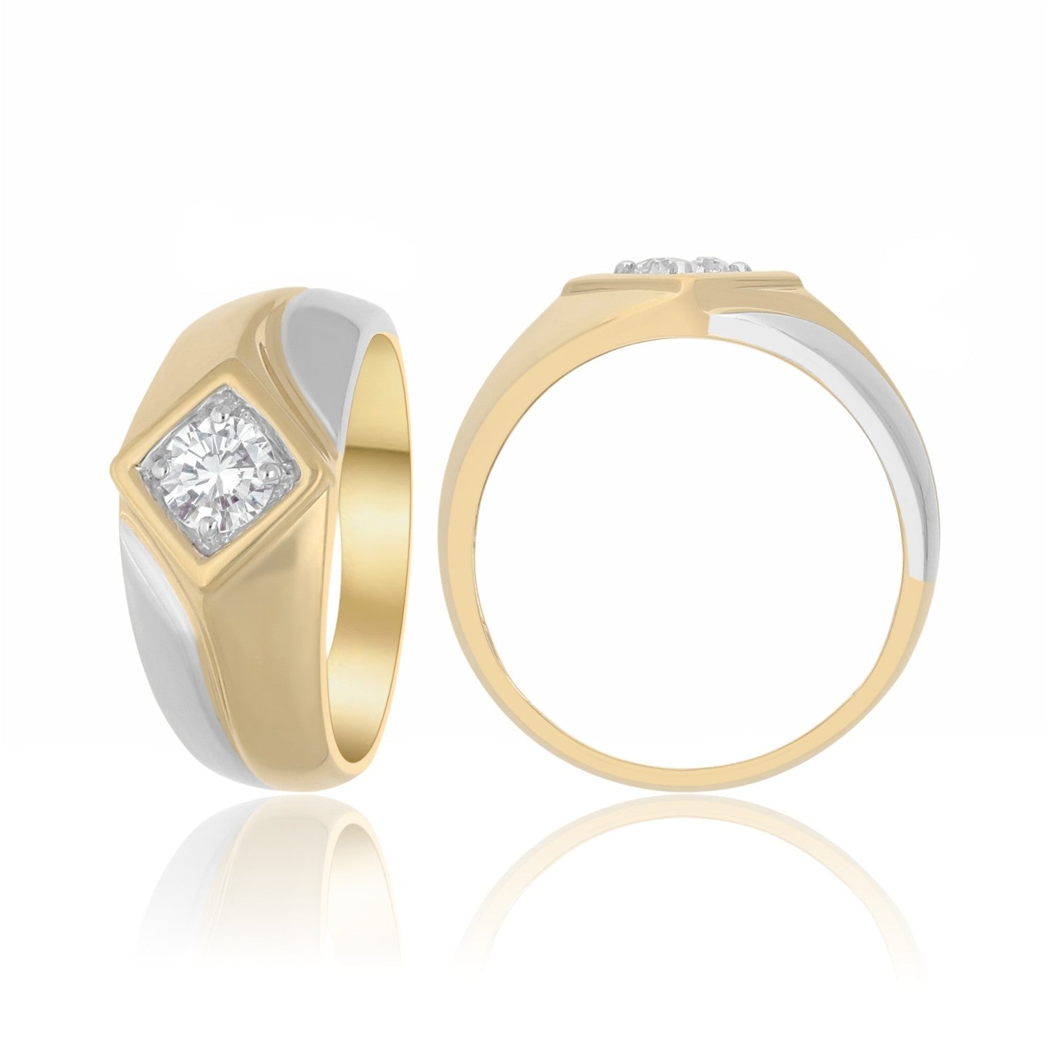 Golden Core Lab Grown Diamond Ring