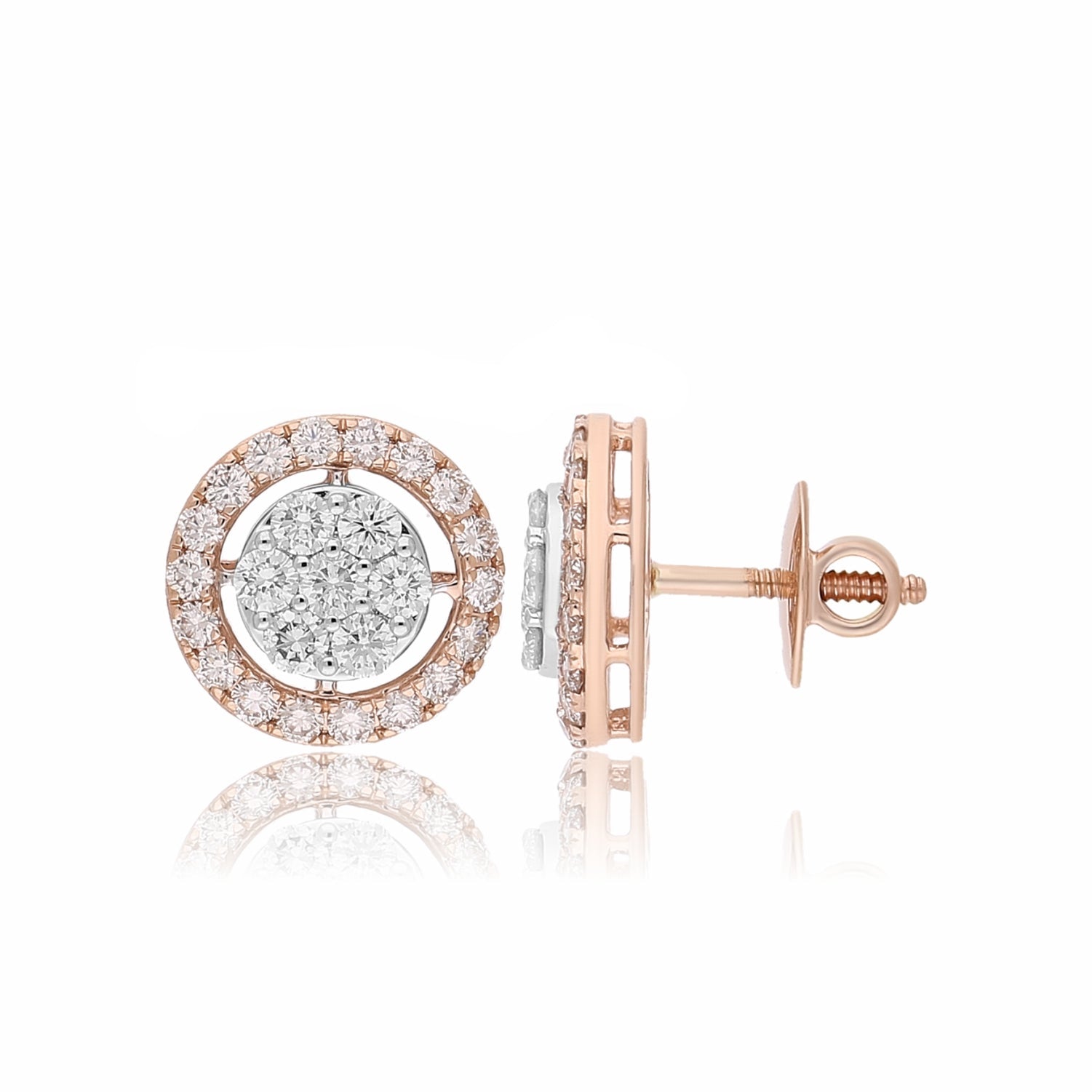 Twilight Glow Lab Grown Diamond Earrings