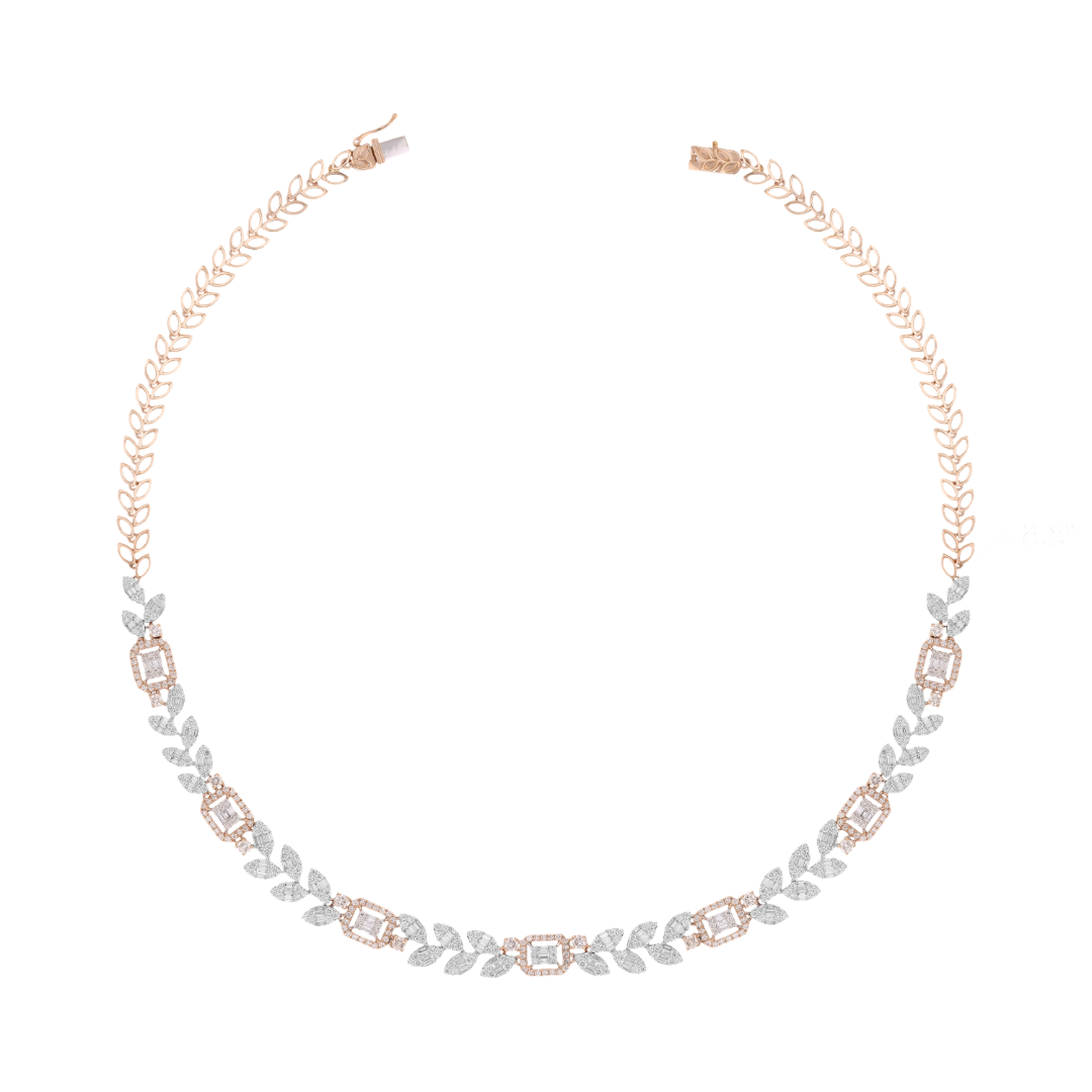 Whimsical Lab Grown Diamond Necklace