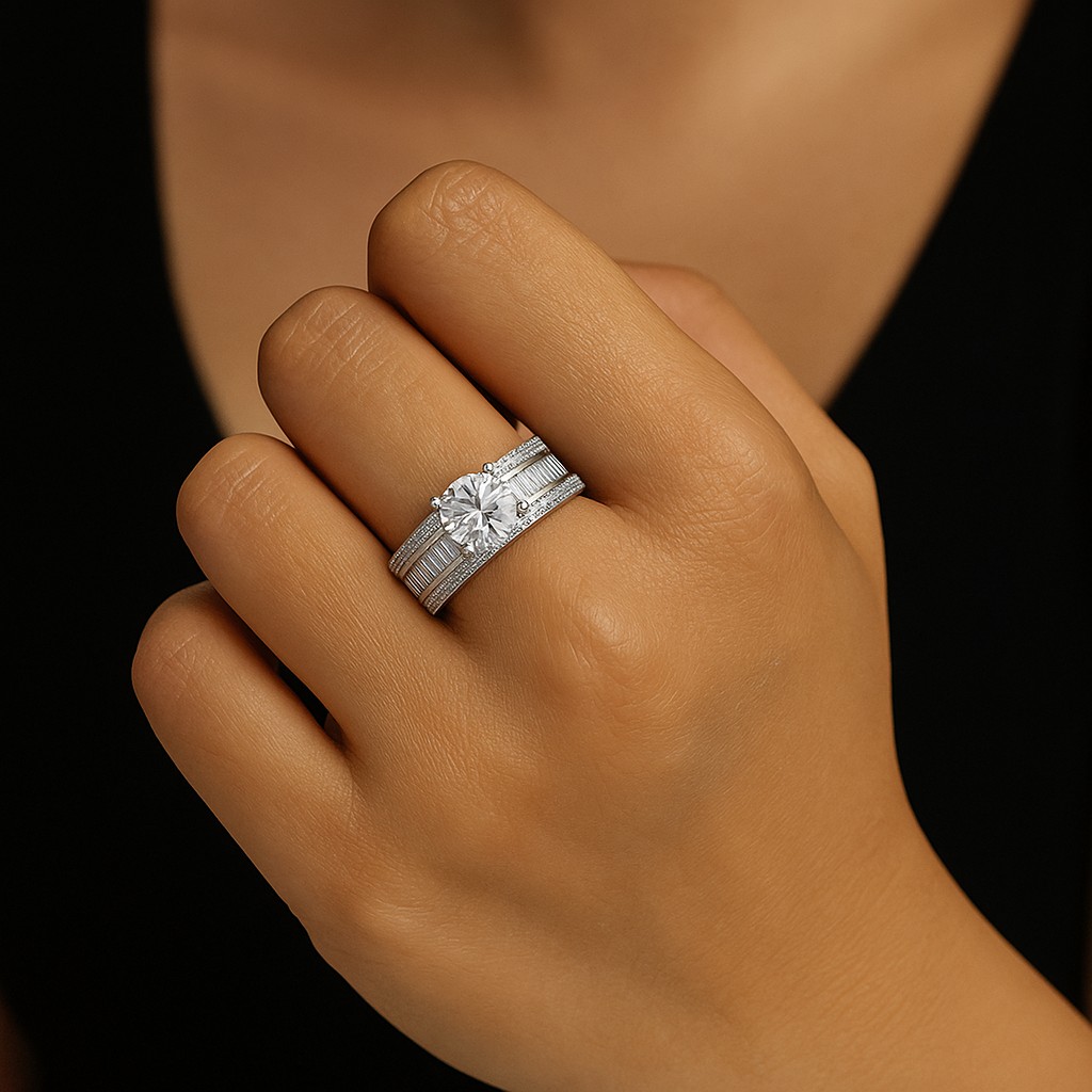 Celestial Brilliance Lab Grown Diamond Ring