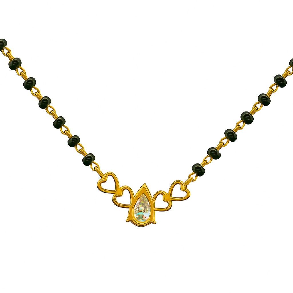 Heartfelt Elegance Lab Grown Diamond Mangalsutra