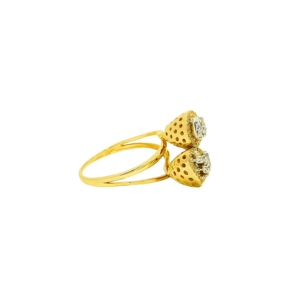 Quartet Radiance Lab Grown Diamond Cocktail Ring