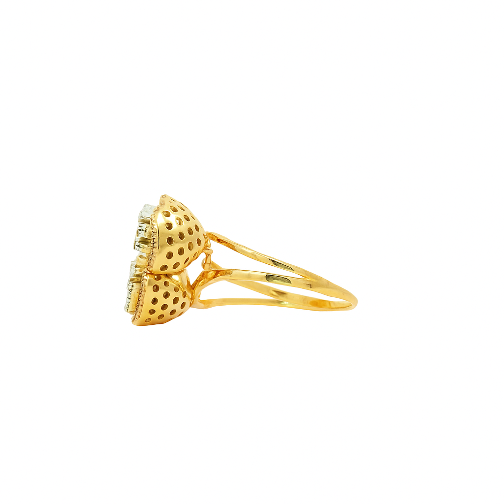 Quartet Radiance Lab Grown Diamond Cocktail Ring