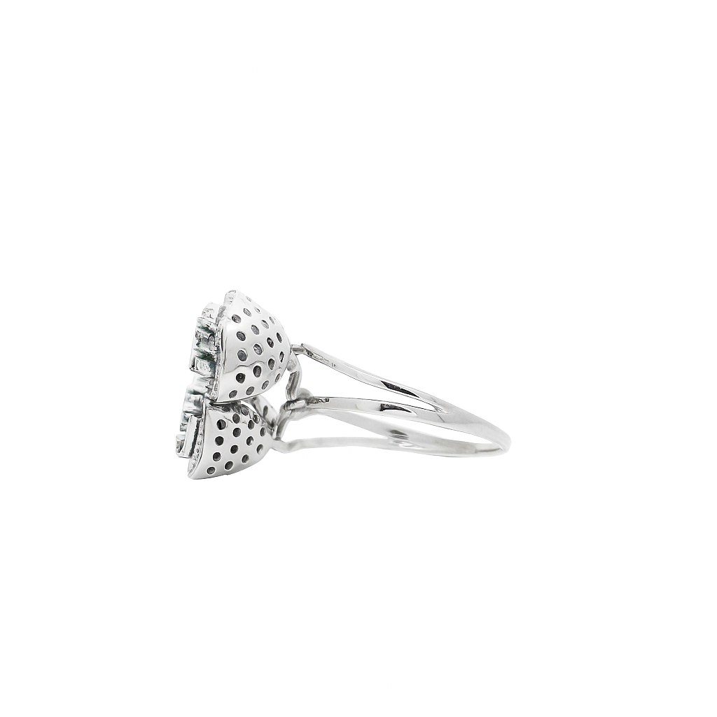 Quartet Radiance Lab Grown Diamond Cocktail Ring