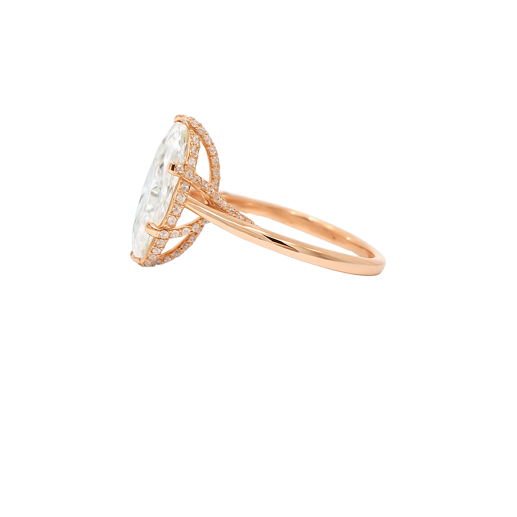 Ethereal Marquise Lab Grown Diamond Ring