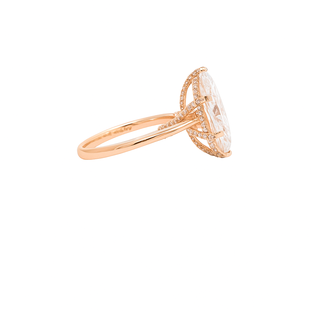Ethereal Marquise Lab Grown Diamond Ring