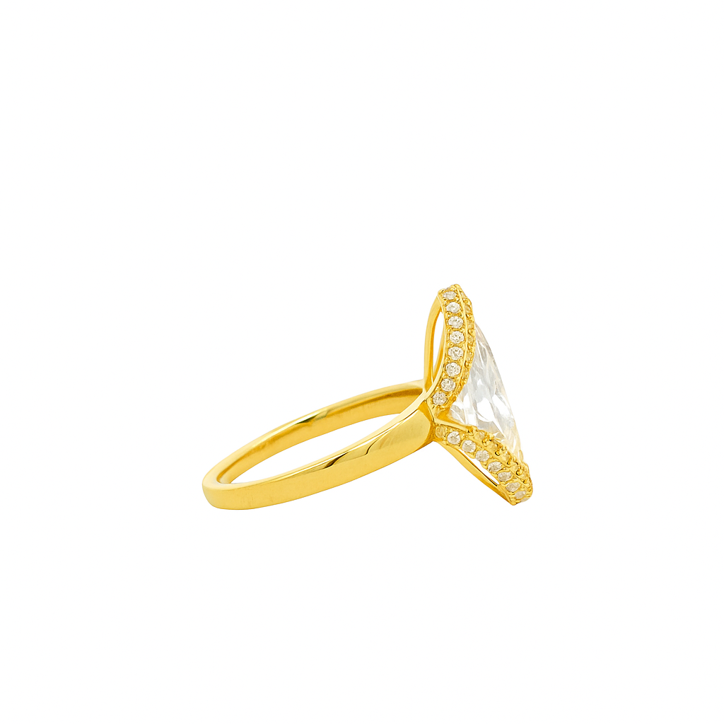 Fairy Quill Lab Grown Diamond Ring