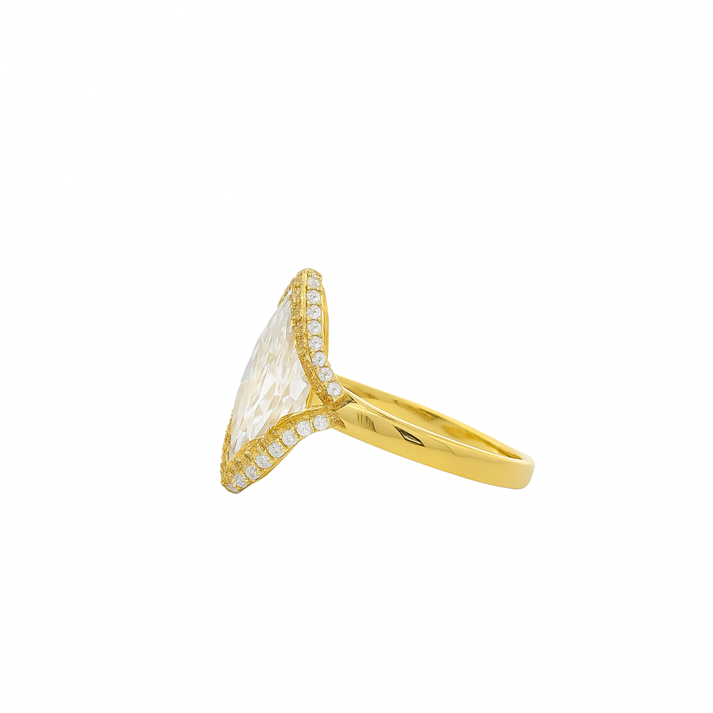 Fairy Quill Lab Grown Diamond Ring