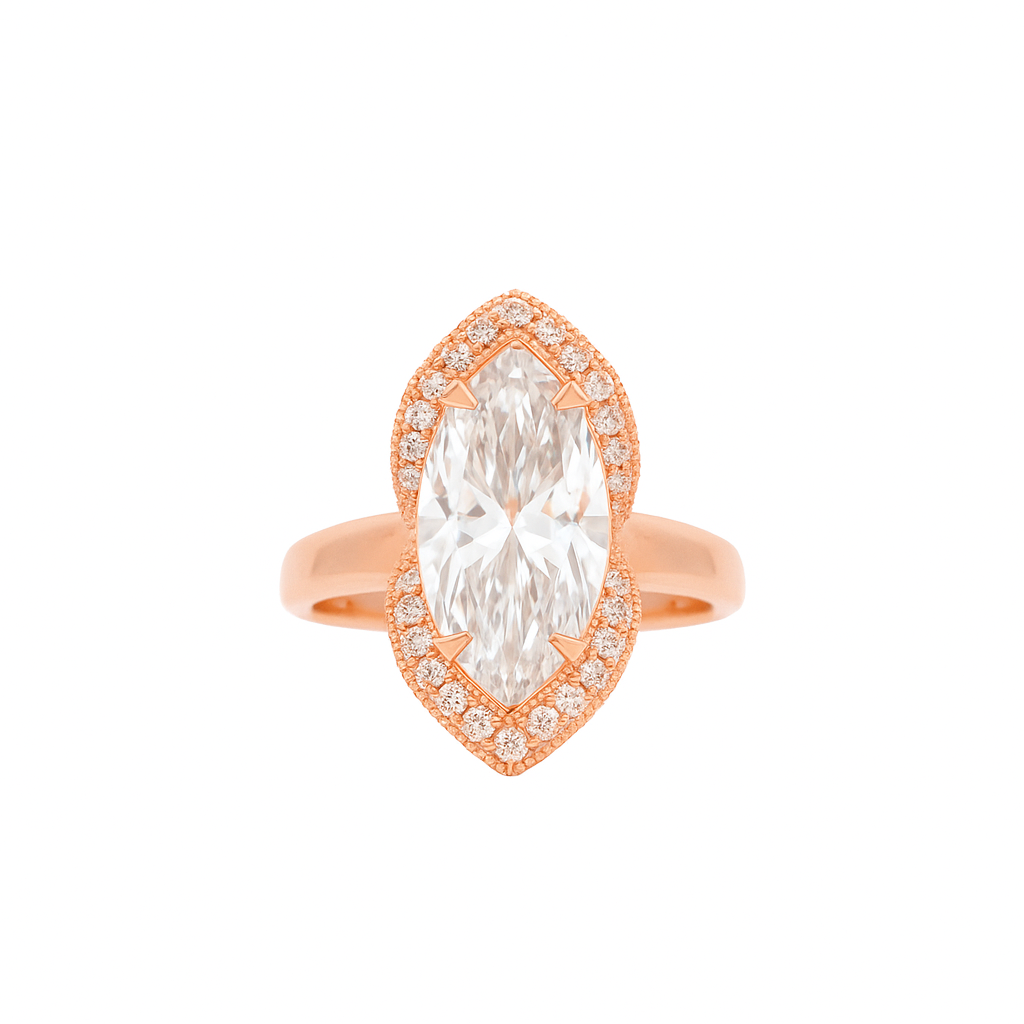 Fairy Quill Lab Grown Diamond Ring