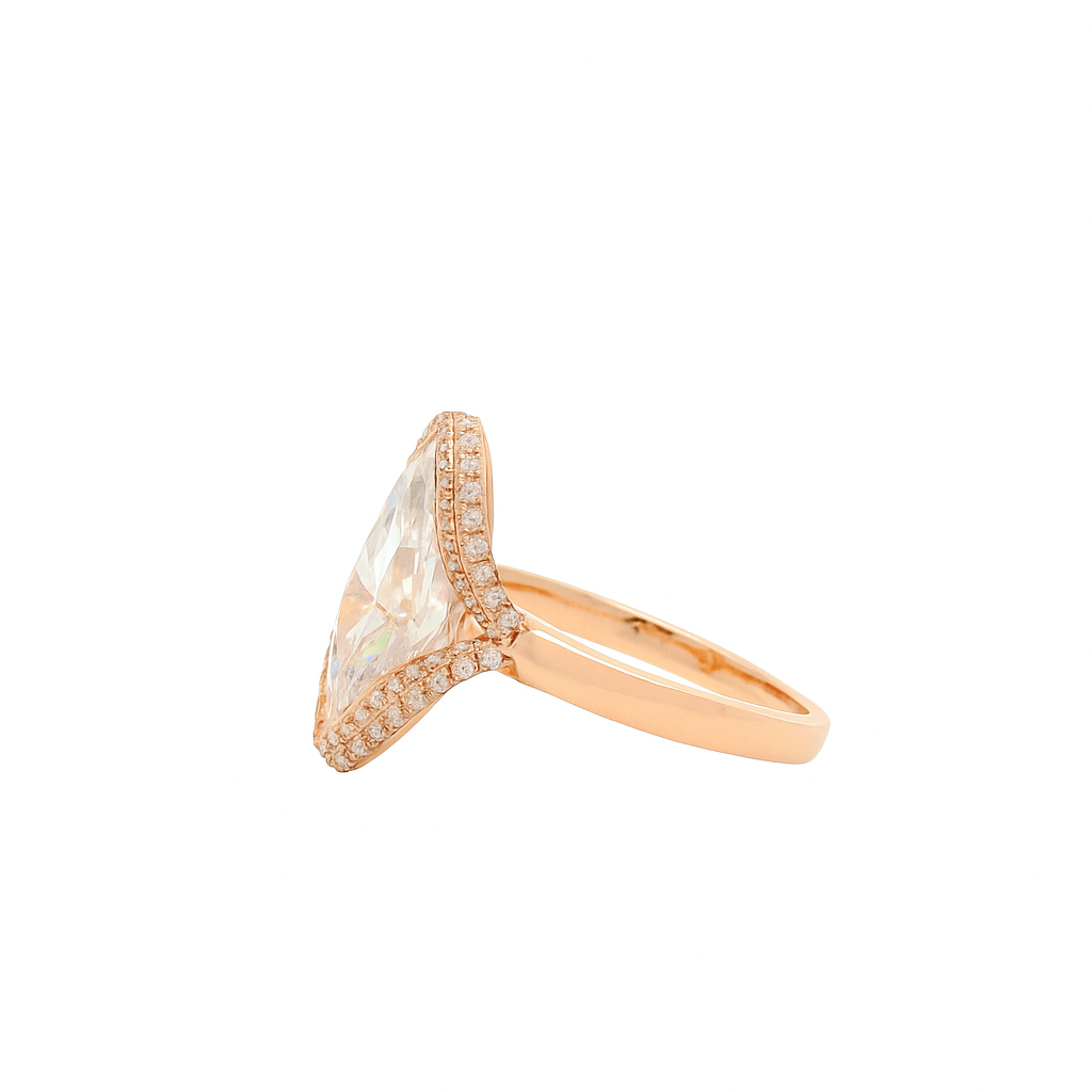 Fairy Quill Lab Grown Diamond Ring