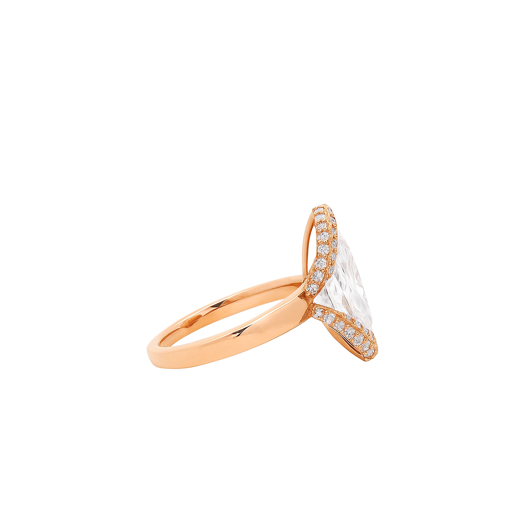 Fairy Quill Lab Grown Diamond Ring