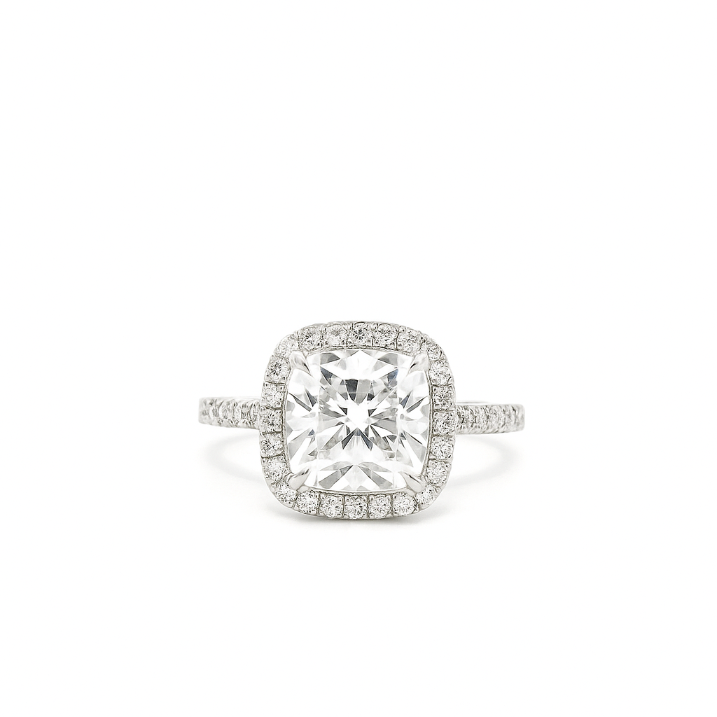 Serene Cushion Lab Grown Diamond Ring