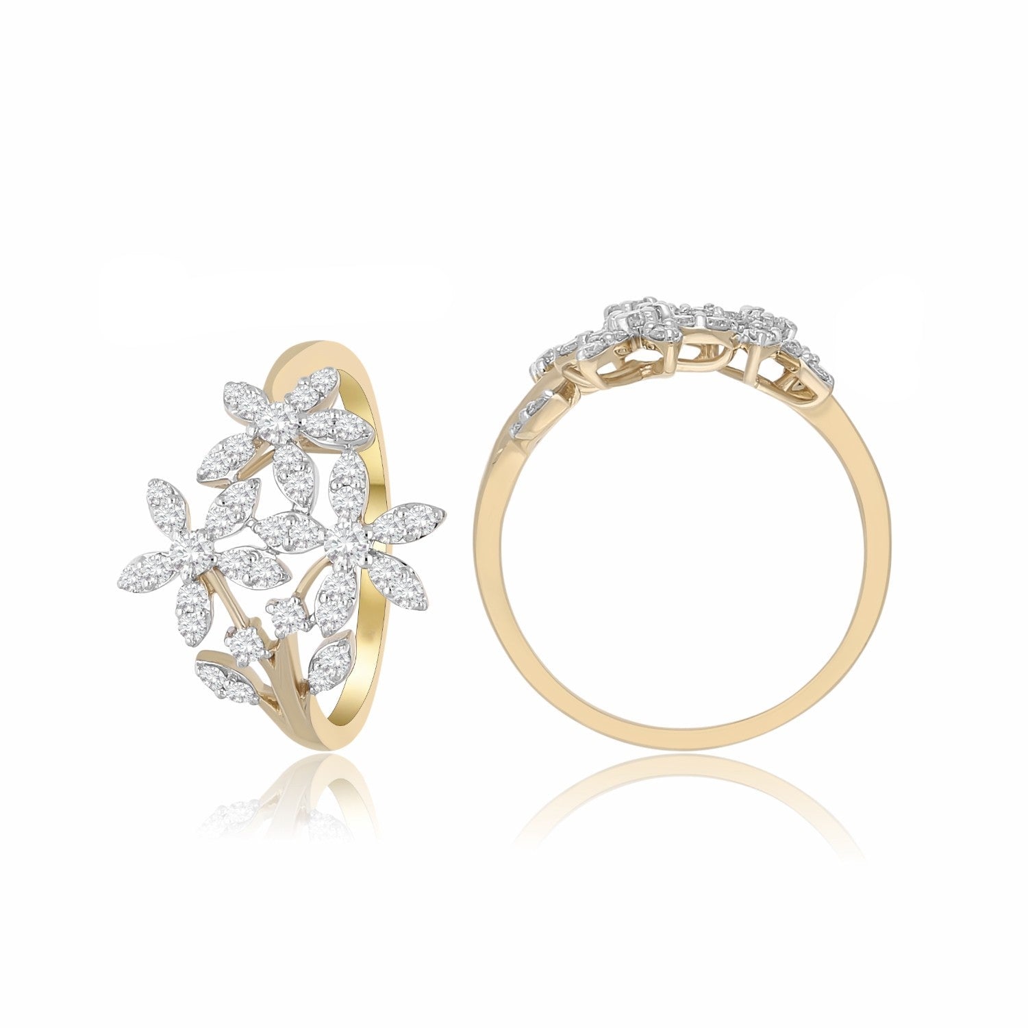 Blossom Bouquet Lab Grown Diamond Ring