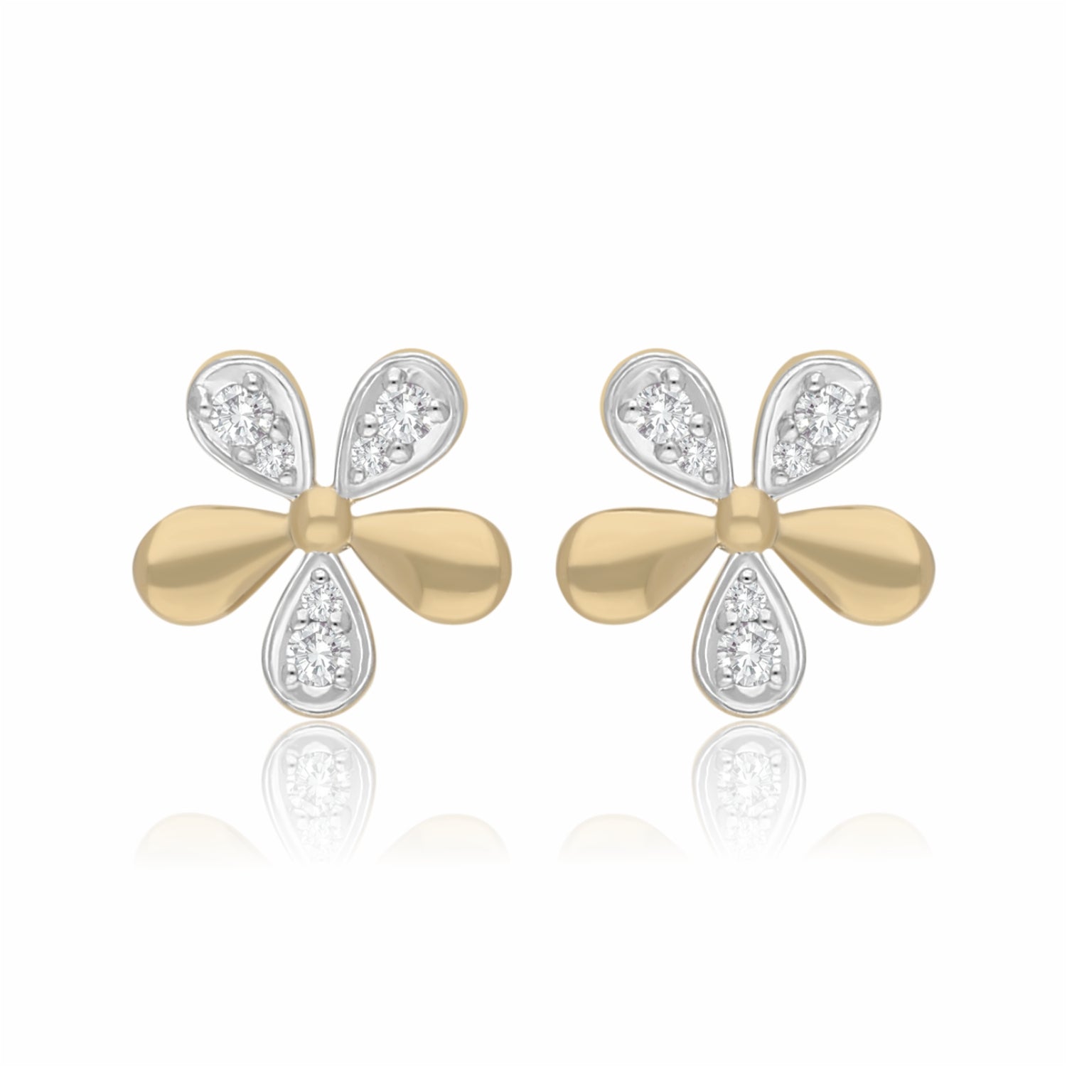 Flutter Lab Grown Diamond Earrings