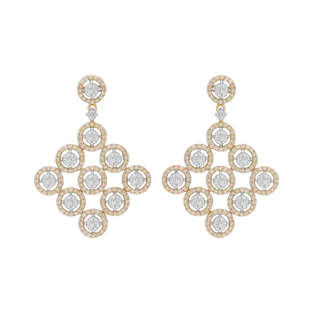 Stellar Network Lab Grown Diamond Earrings