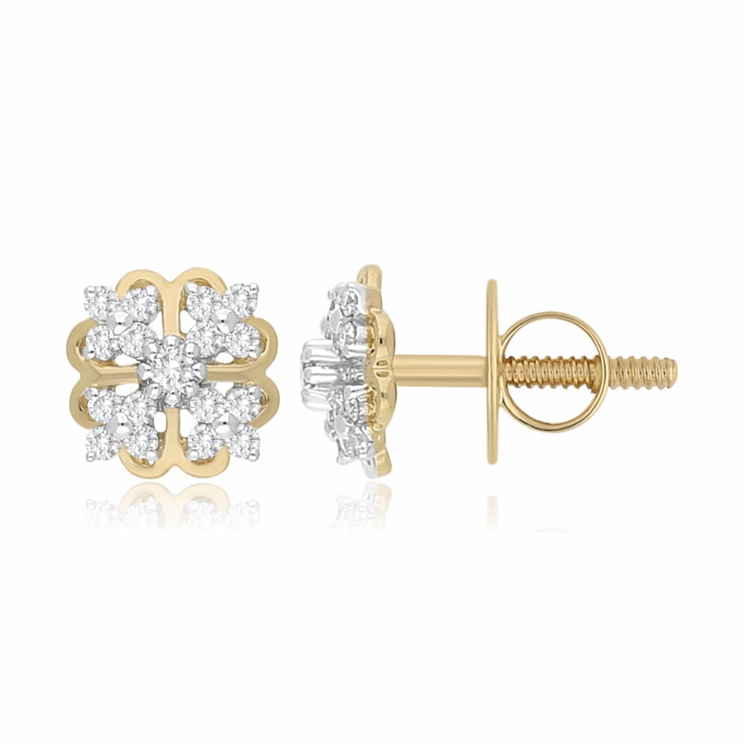 Fleur Radiance Lab Grown Diamond Earrings