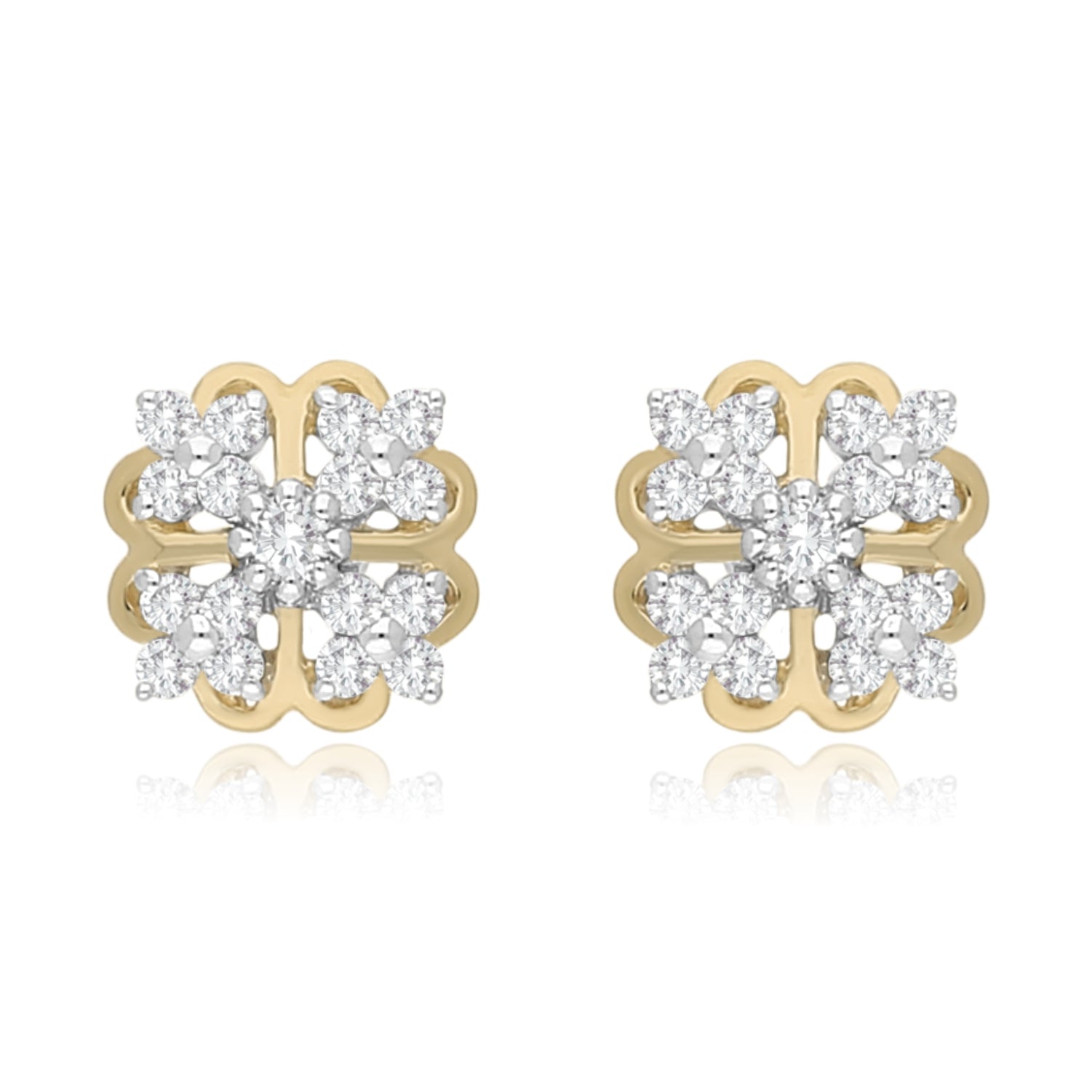 Fleur Radiance Lab Grown Diamond Earrings