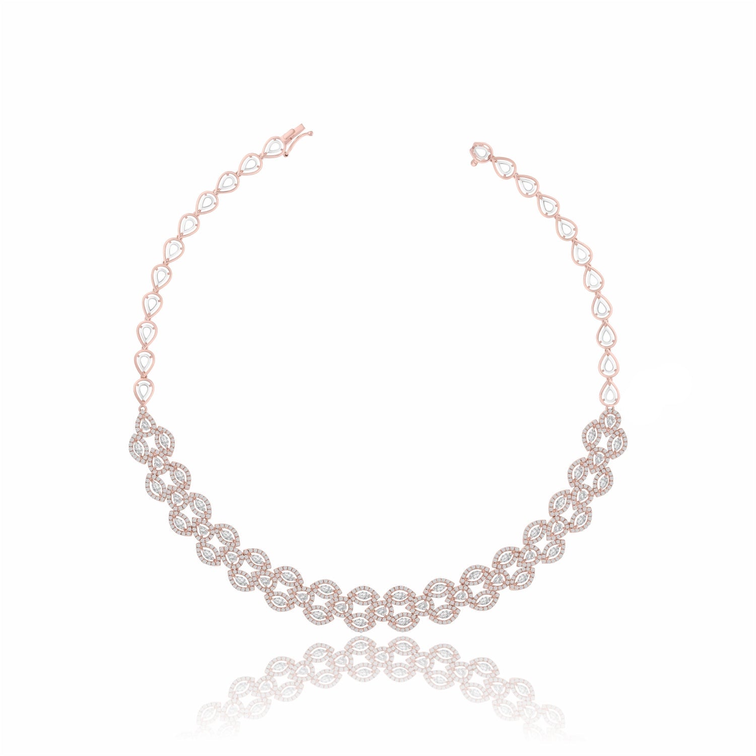 Timeless Link Lab Grown Diamond Necklace