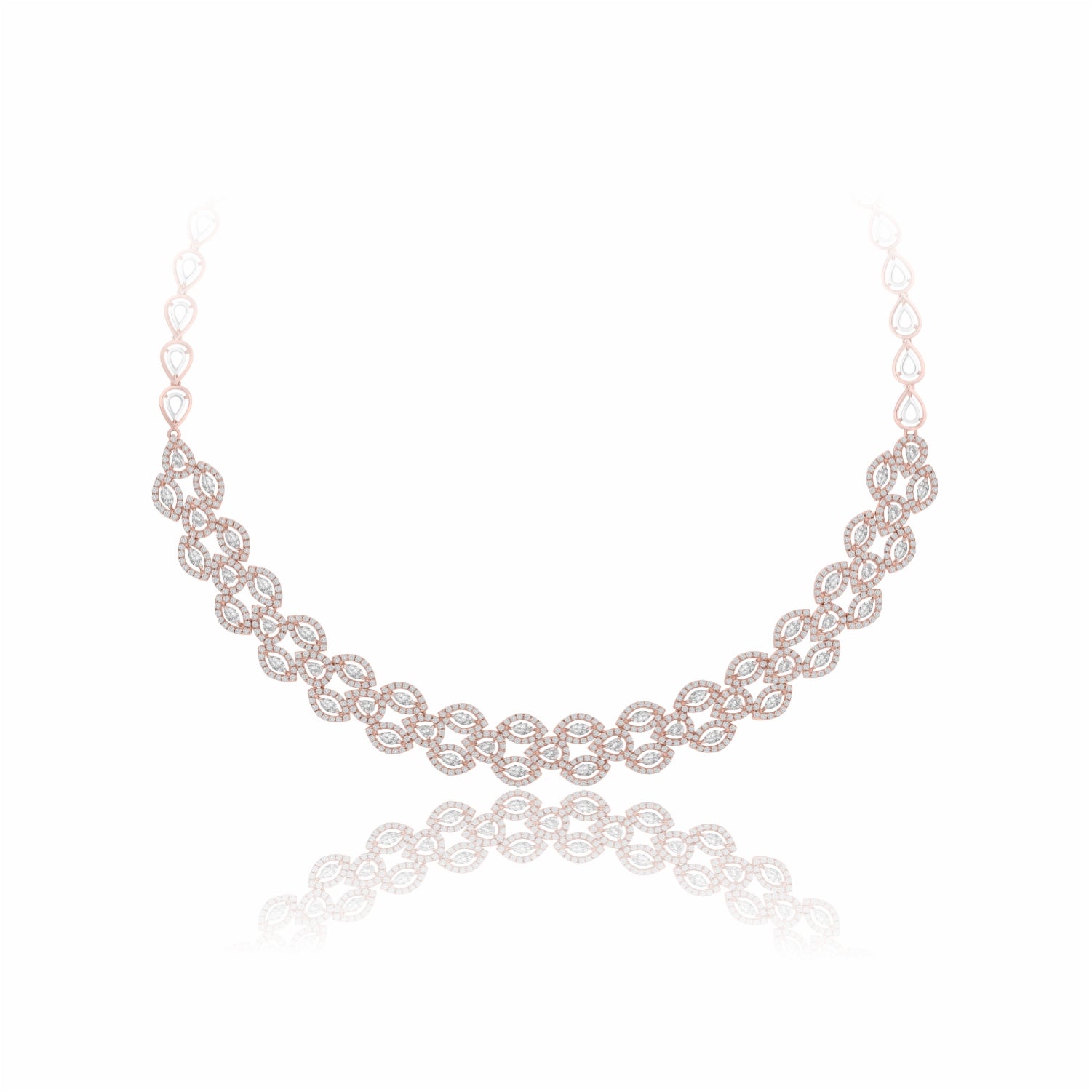 Timeless Link Lab Grown Diamond Necklace
