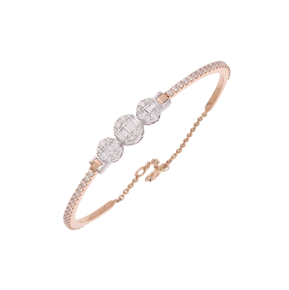 Infinity Trio Lab Grown Diamond Bracelet