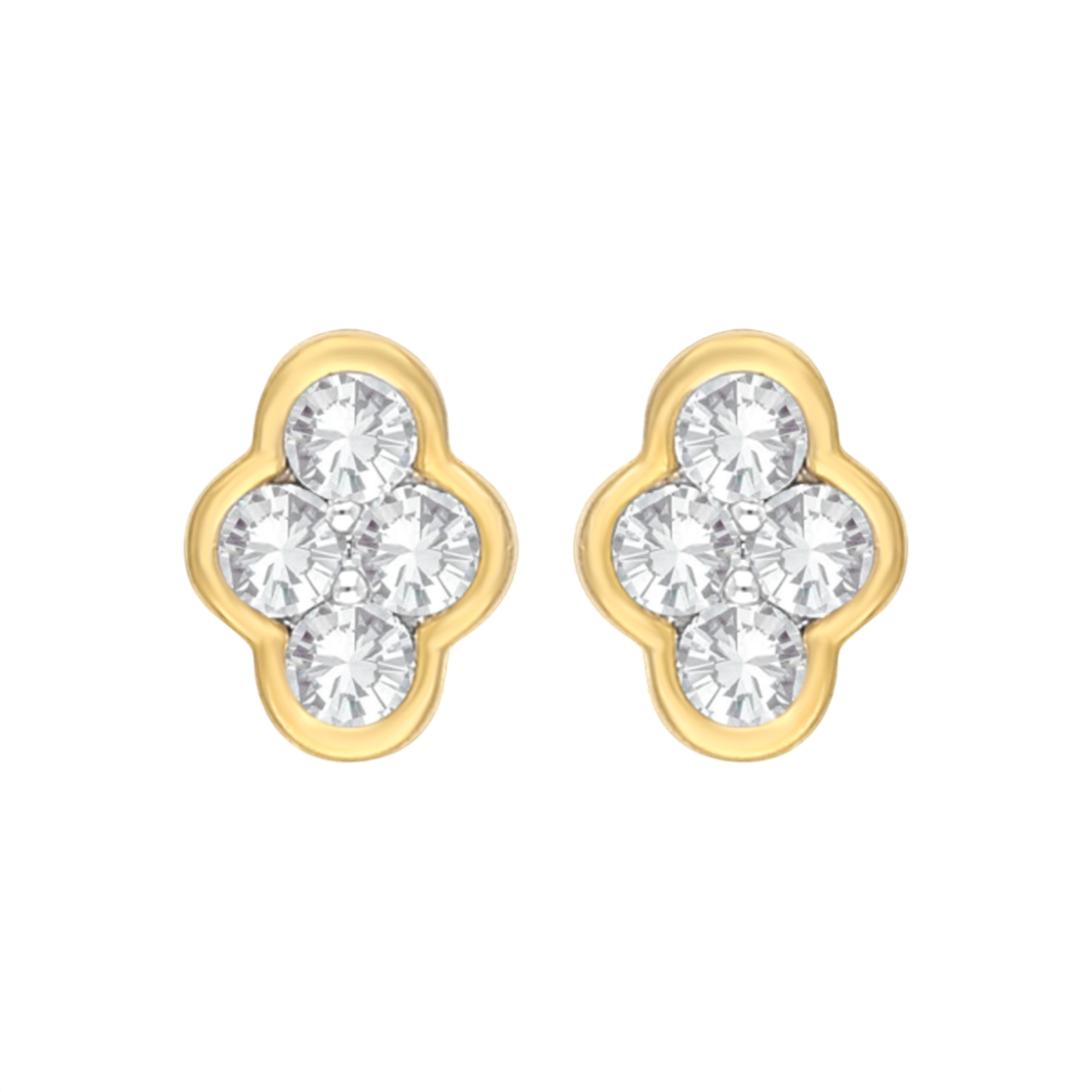 Quadra Sparkle Lab Grown Diamond Earrings