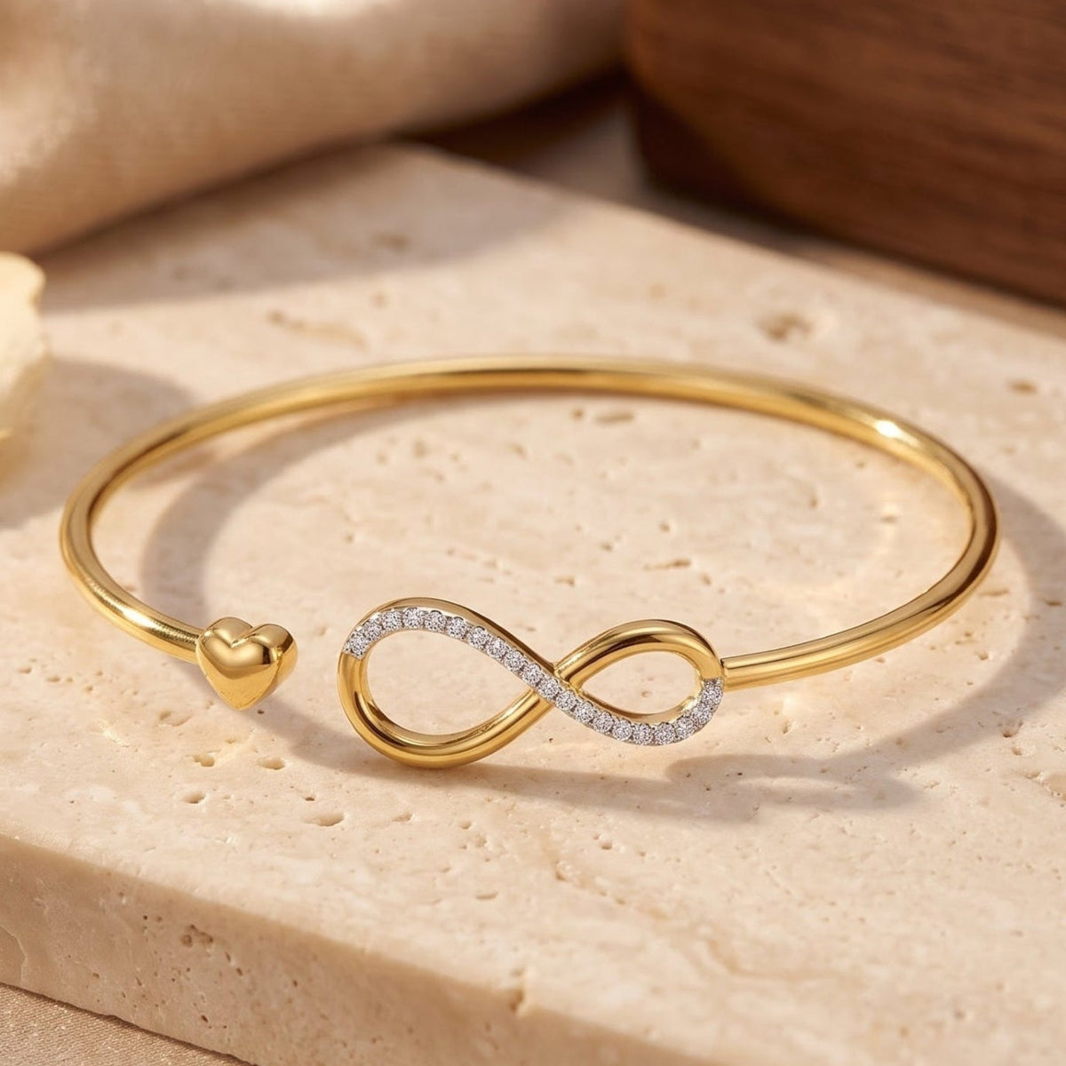 Endless Affection Lab Grown Diamond Bangle