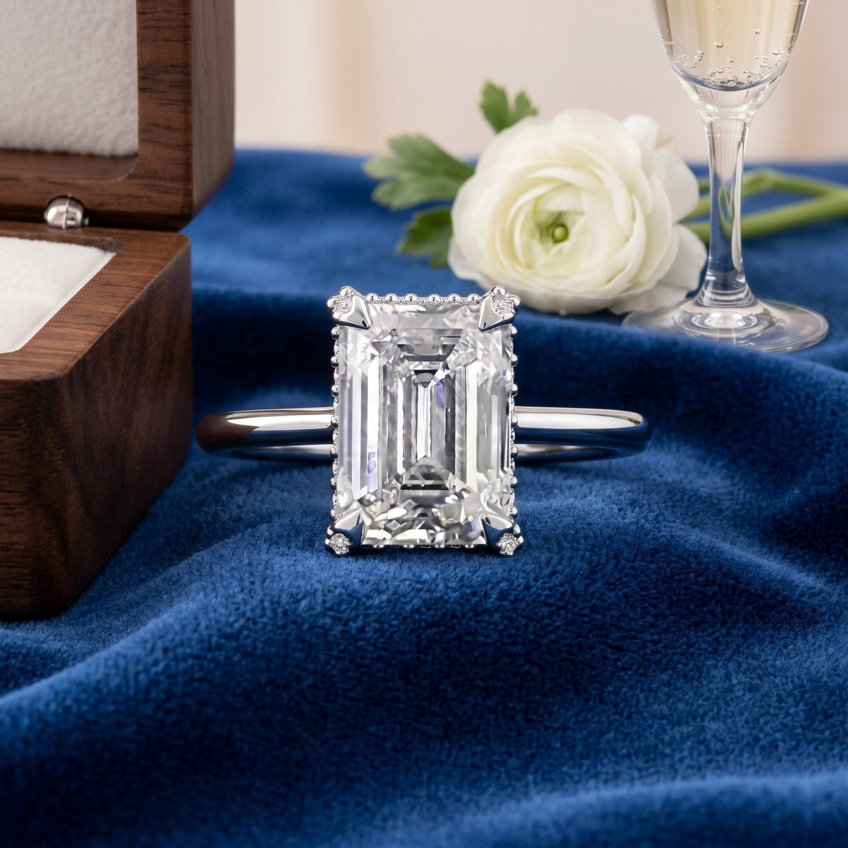 Amelia Solitaire Lab Grown Diamond Ring