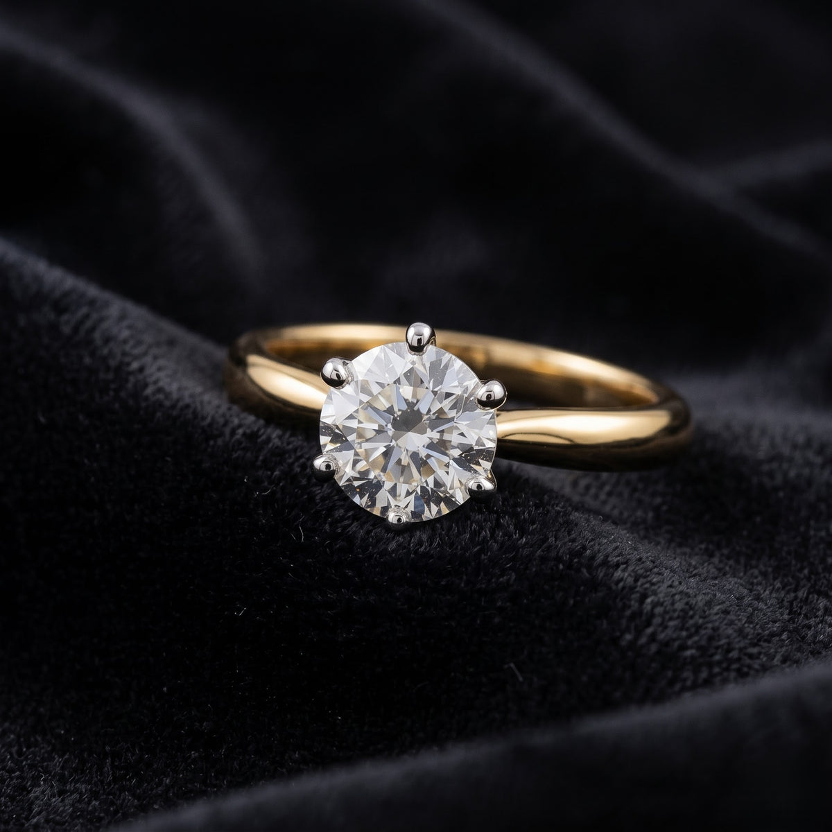 Veyra Eternal Solitaire Lab Grown Diamond Ring