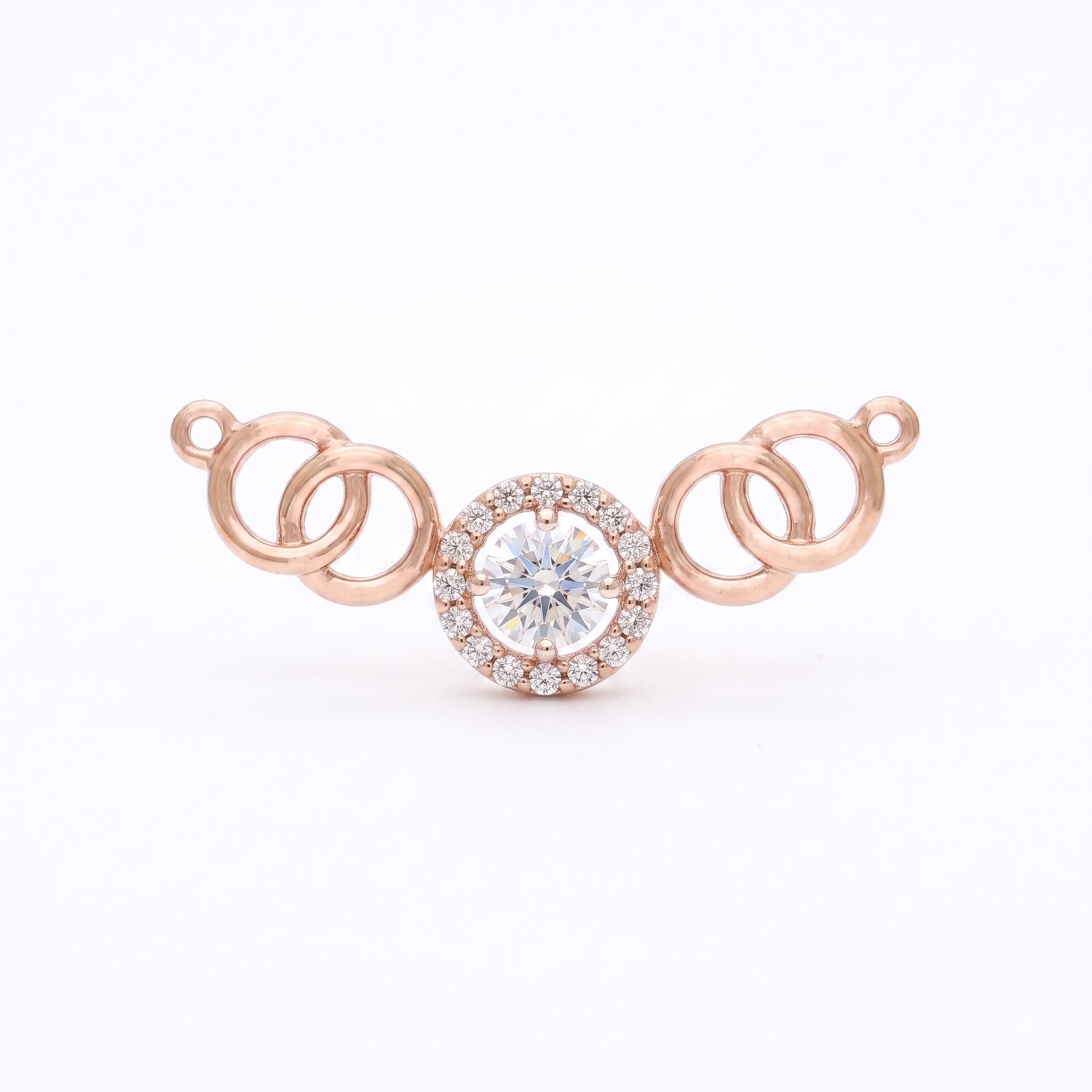 Unity Circle Lab Grown Diamond Pendant