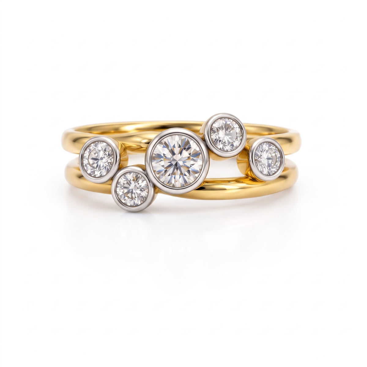 Evora Orbit Lab Grown Diamond Ring