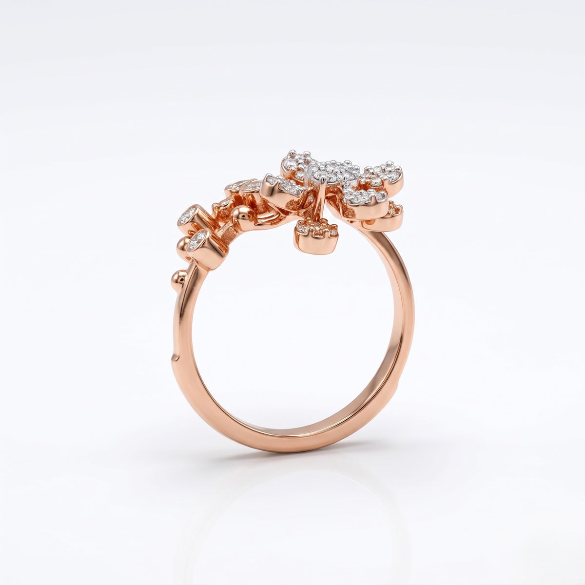 Serelle Botanical Lab Grown Diamond Ring