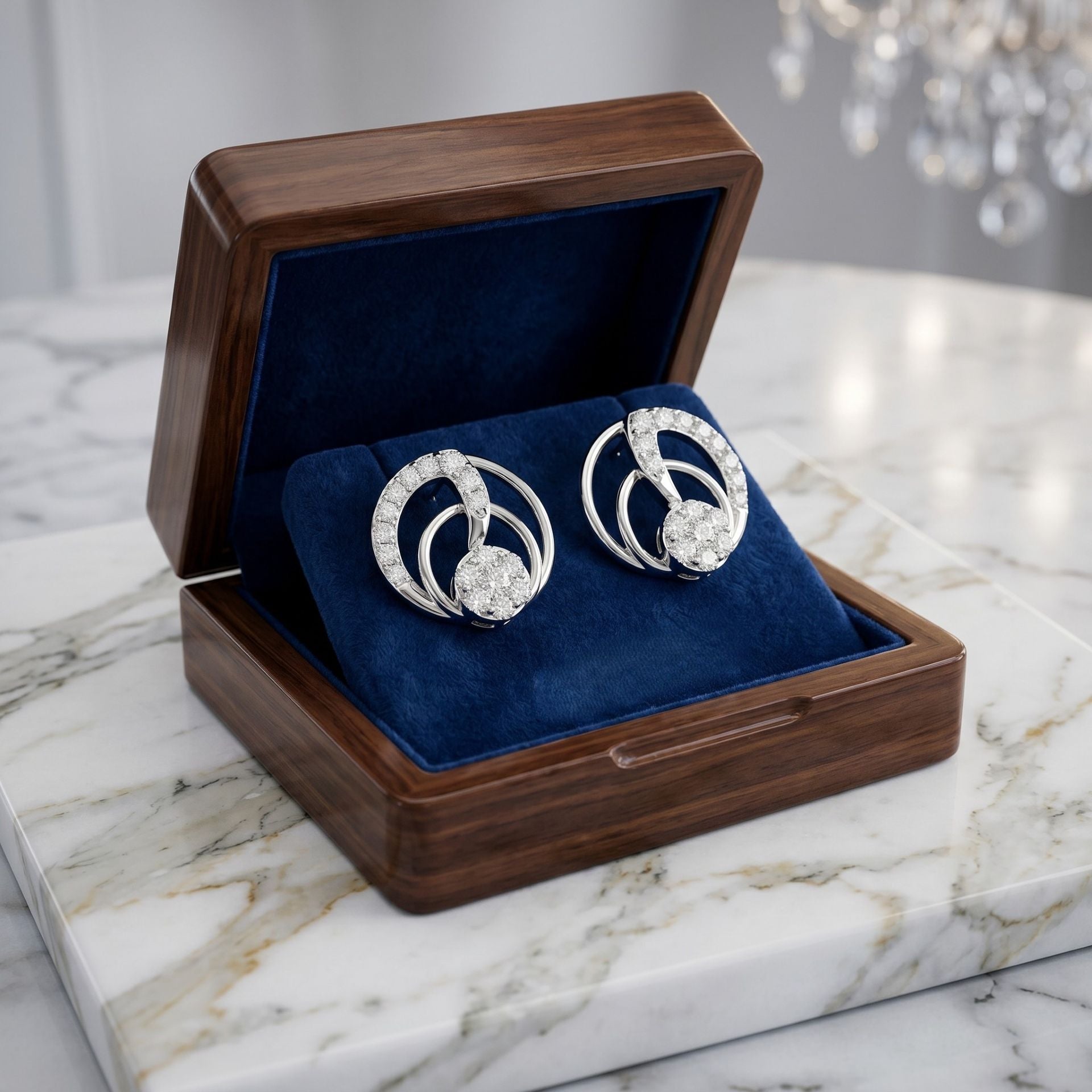 Harmonic Whisper Lab Grown Diamond Earrings