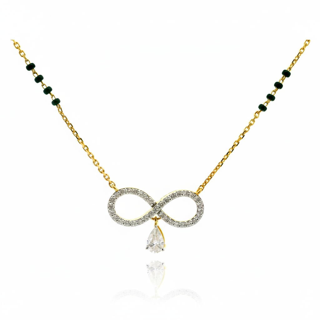 Infinite Devotion Lab Grown Diamond Mangalsutra