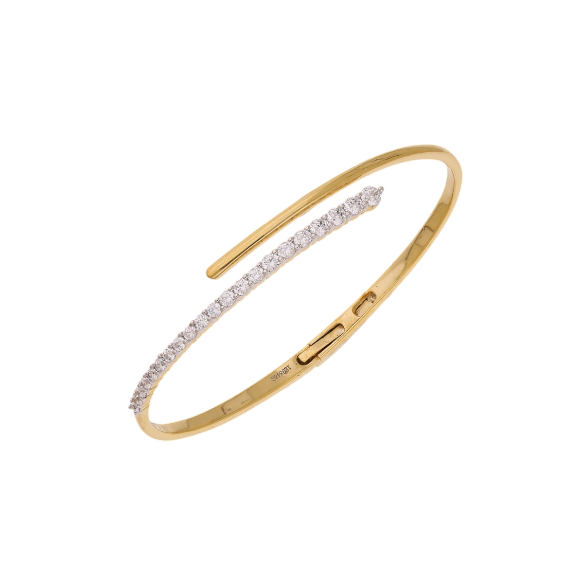 Vesper Lab Grown Diamond Bangle
 – Craftier Jewellery And Lifestyle Private Limited