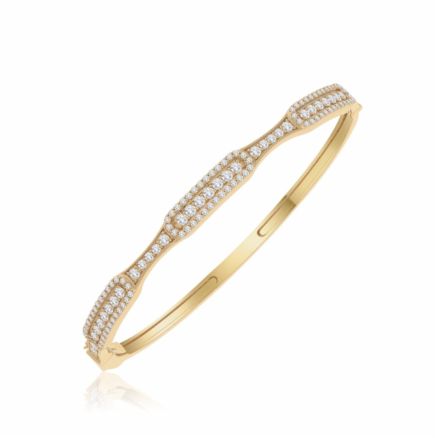 Goldwave Brilliance Lab Grown Diamond Bangle