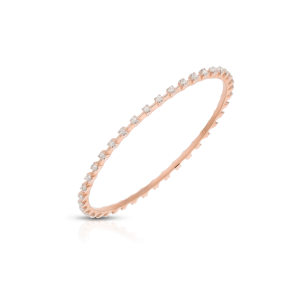 Ethereal Grace Lab Grown Diamond Bangle