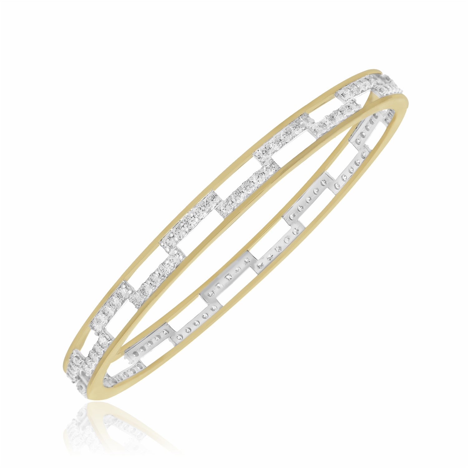 Urban Maze Lab Grown Diamond Bangle