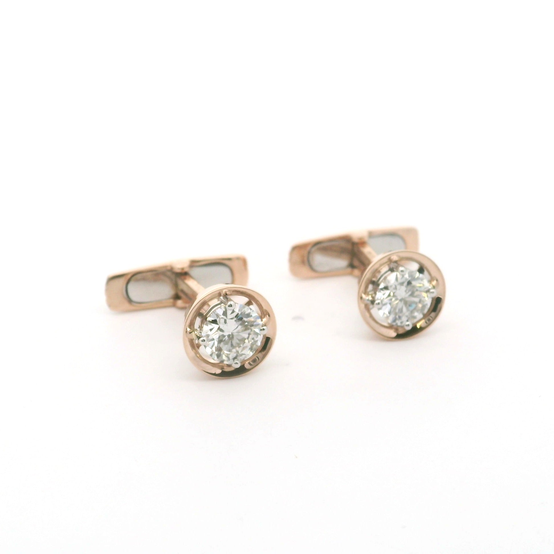 Centrix Lab Grown Diamond Cufflinks