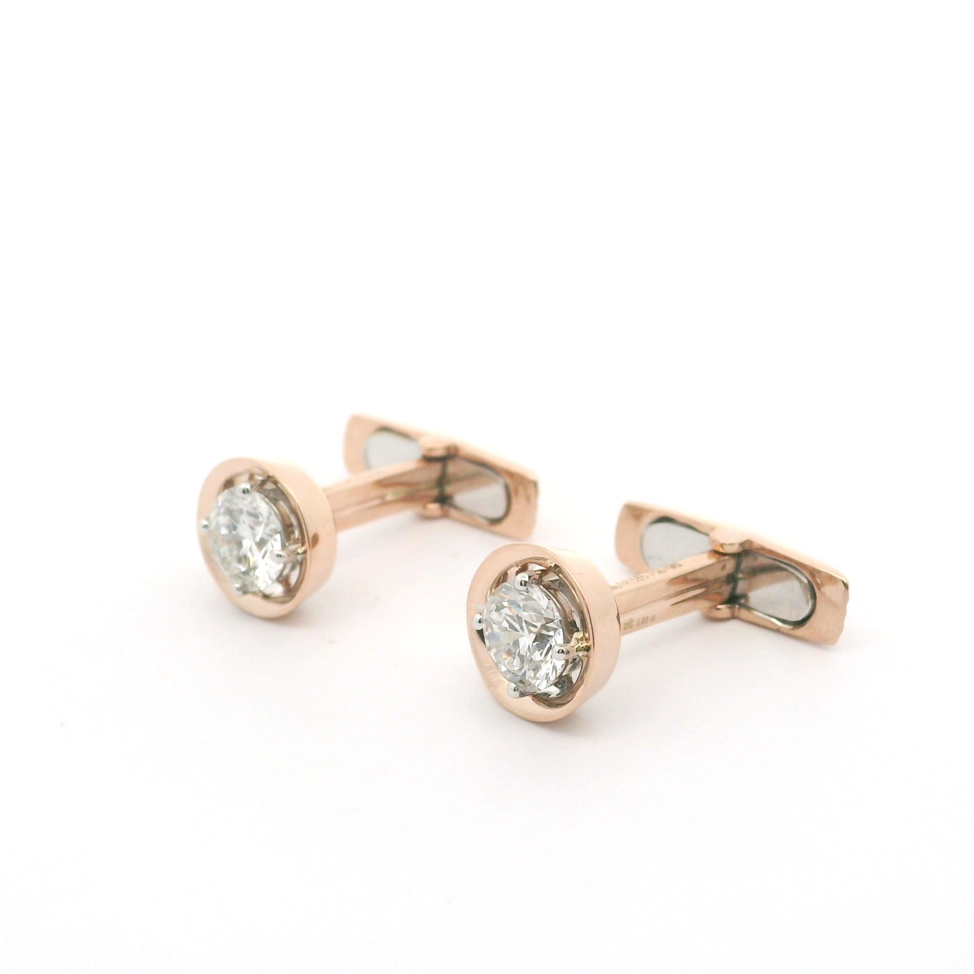 Centrix Lab Grown Diamond Cufflinks