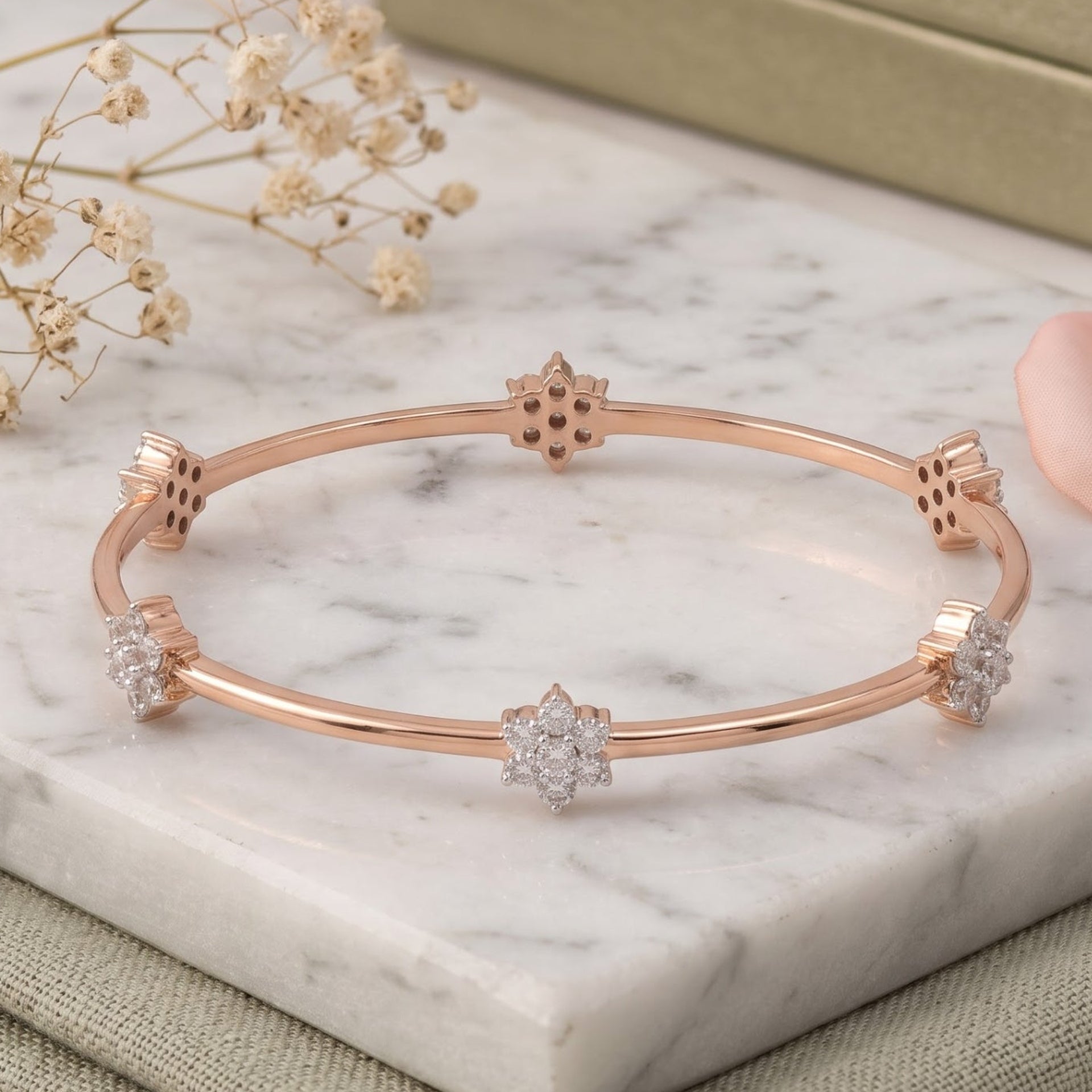 Springstar Lab Grown Diamond Bangle