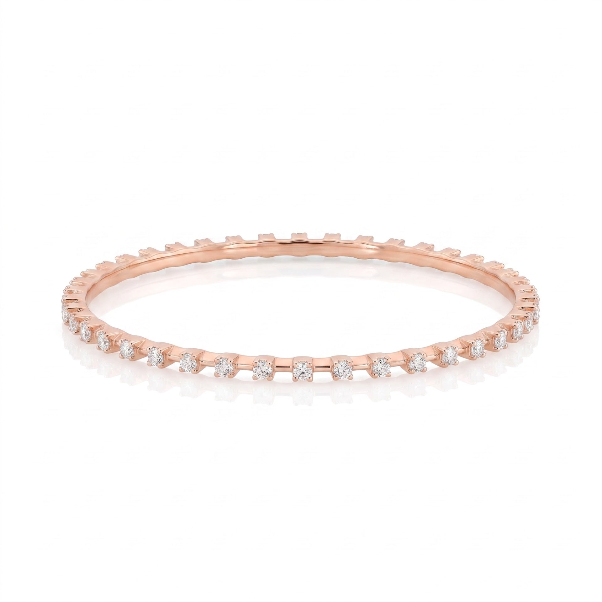 Ethereal Grace Lab Grown Diamond Bangle