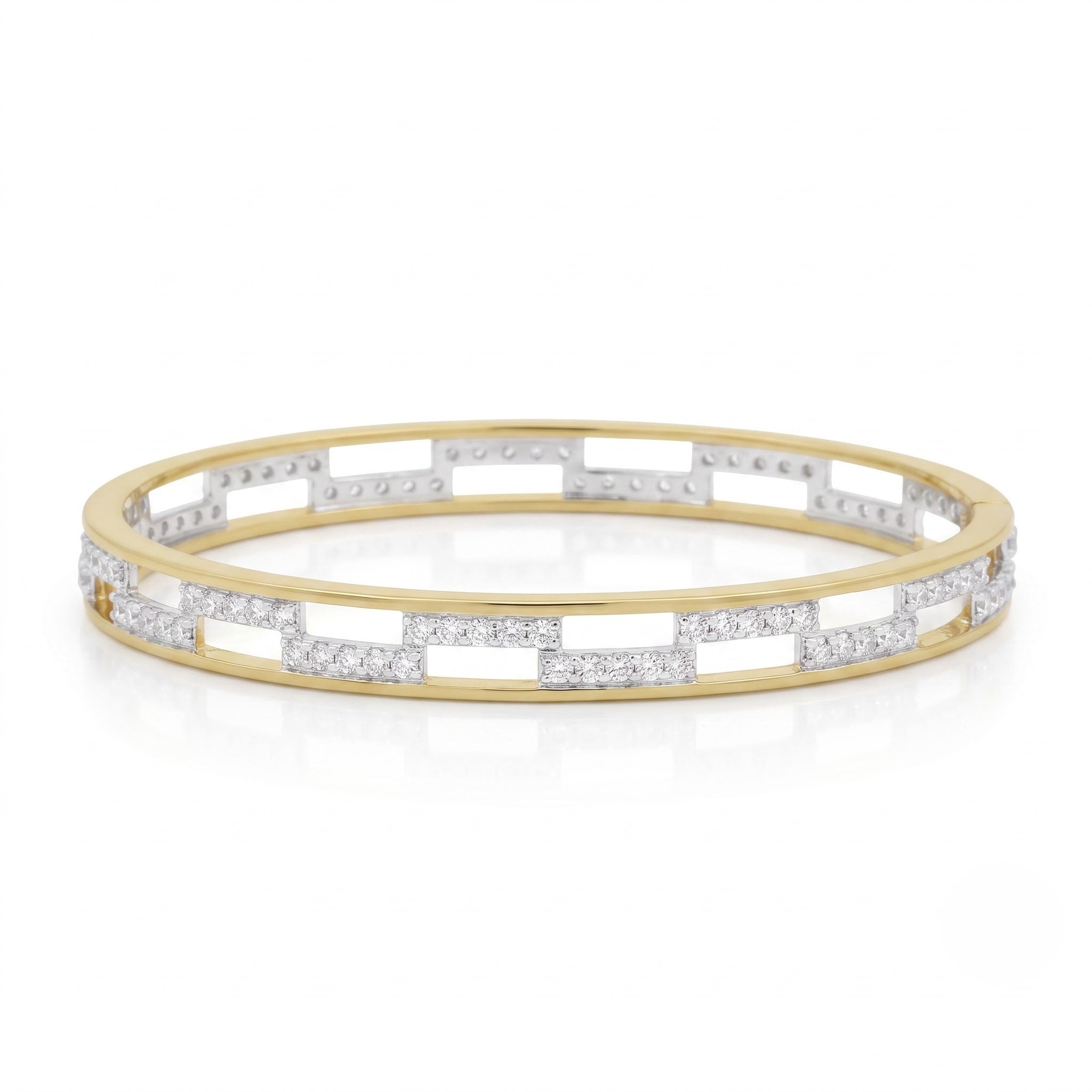 Urban Maze Lab Grown Diamond Bangle