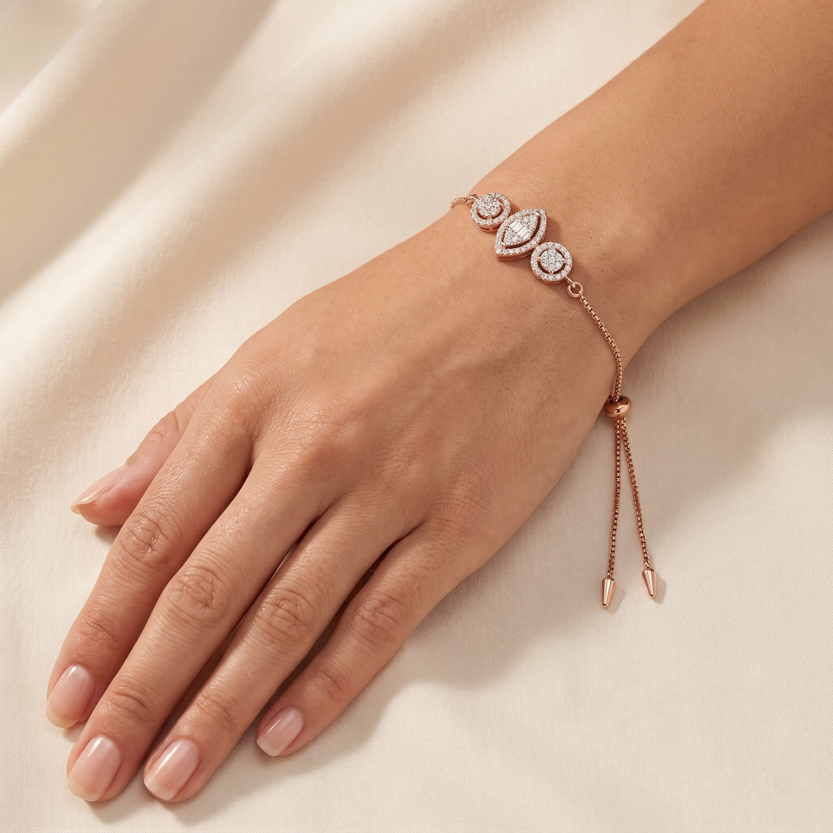 Celestial Harmony Lab Grown Diamond Bracelet