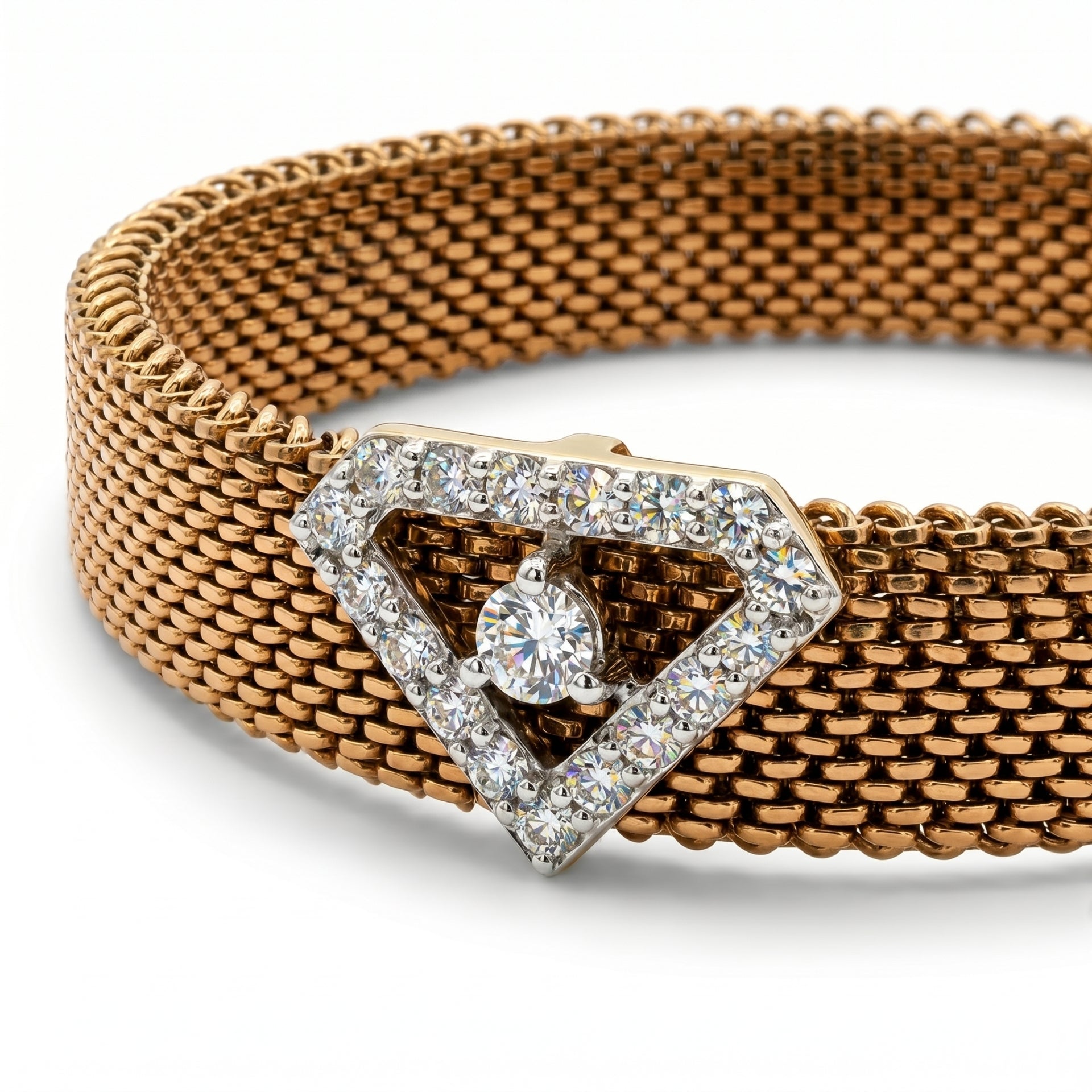 Aegis Mesh Lab Grown Diamond Bracelet
